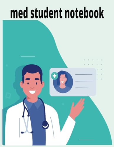 Med Student Notebook Collage Ruled With Shool Time Table: for student