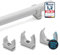100 Stück Lewika24 PVC-Rohr-Klemmschellen 20mm,Perfekt für Elektroinstallation, Kabelmanagement, langlebig & zuverlässig, einfache Montage, vielseitig einsetzbar