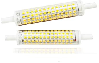 Y.W.Licht 15W R7S LED 118mm Dimmerabile Lampada Lineare Bianco Freddo 6000K, 360°, 230V, Proiettore Alogeno J118 Equivalente a 150W Alogeno, per Lampade da Paesaggio, Set di 2 Pezzi