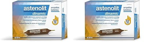 Grace nnvg Astenolit Dinamic Ampollas Vitaminas 250 g, negro (Paquete de 2)