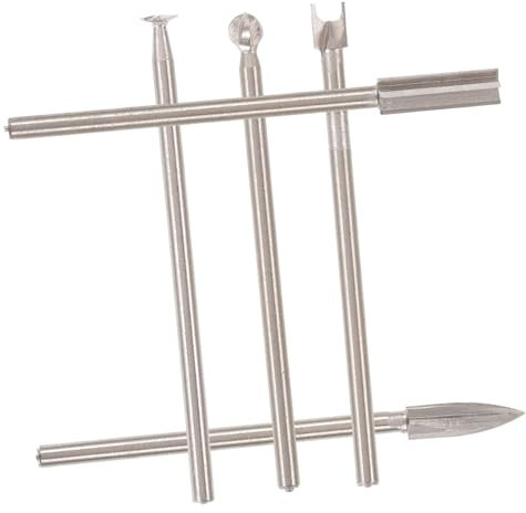 Housoutil Holzmeißel Gravierspitze Schnitzzubehör-bit Und Holzschnitz Sowie Gravierbohrer Bestehend Aus Feinem Für Heimwerkerarbeiten Hobbys Und Holzbearbeitung