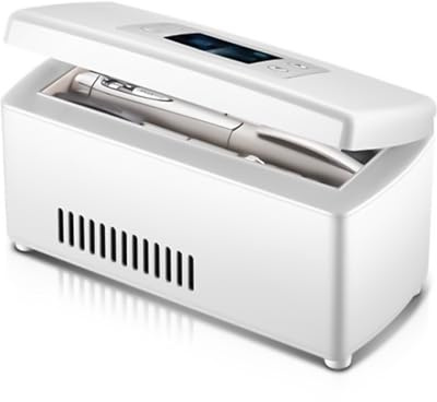 Medicine Storage Case Bag Nevera Sistemas de alarma inteligentes para temperaturas constantes en batería para autotrip inteligente refrigeración médica de temperatura constante incorporada
