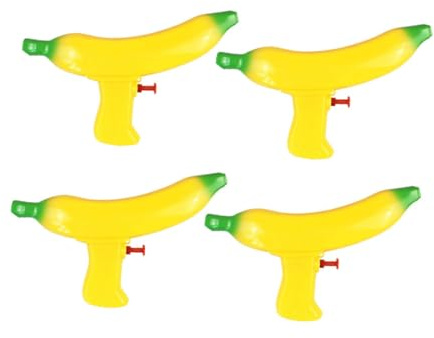 SOIMISS Set da Acqua a Forma di Banana, Giocattoli Acquatici Estivi Colorati, Sparatutto ad Acqua per Giochi All’aperto in Piscina e Spiaggia