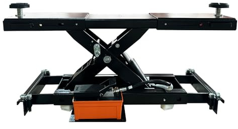 Rolling Jack Bridge Jack for KT-4H110/4H850 Four Post Lifts with 5000Lbs Lifting Capacity (Black)