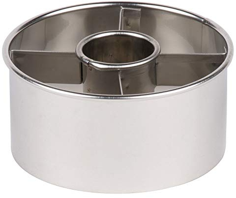 Harold Import Company Ateco 3-1/2-Inch Stainless Steel Doughnut Cutter