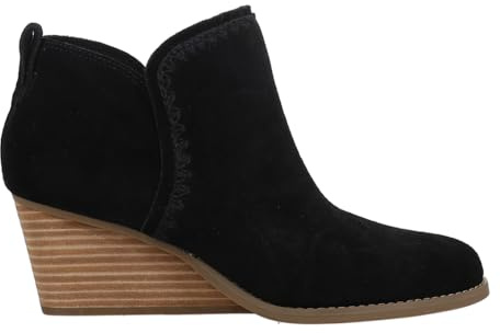 TOMS Womens Kaia, Black Suede, 10