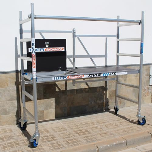 IBERANDAMIOS Andamio plegable XTREM CT 75x190x3 mts + barandilla
