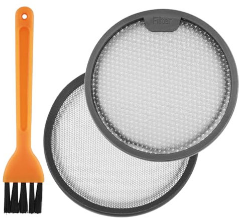ALLOMN Ersatz Staubsauger Zubehör für Xiaomi G9 / G10 und T10 / T20 / T30 Staubsaugerreiniger, Waschbarer Wiederverwendbarer Filter Ersatzteile, 2 x Filter + 1 x Gänsekopfbürste