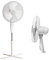 A.M.C. Ventilatore a Piantana Potenza 60W Diametro Pale 41cm 3 Velocità Selezionabili Altezza regolabile Oscillazione Orizzontale Bianco