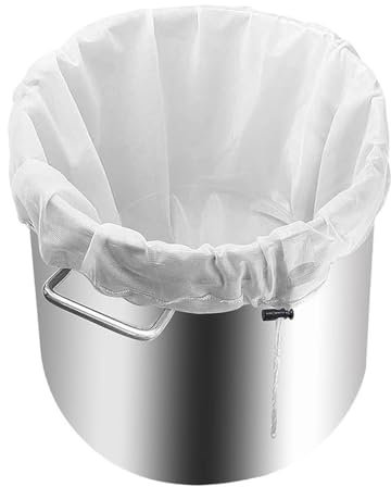 GNHG Filtre jus de Fruit 66 cm x 56 cm, passoire Tissu, Sacs filtrants à bière pour Le vin, Le café et Le Yaourt