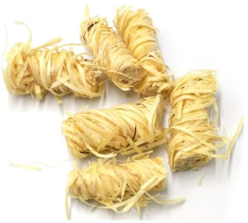 HOUSON 12PCS Anzünder Holzwolle Anzündwolle Kaminanzünder Grillanzünder Holzwolle Wachs für Kamin Grill Ofen