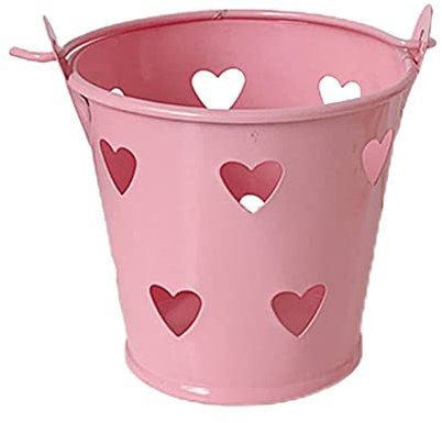 Stiftehalter, Metalleimer, Stiftbehälter, Schreibwaren, Make-up-Pinselhalter, Ständer für Frauen, Mädchen, Studenten, Geschenk, Metall, Stiftebecher