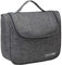 Kulturbeutel, Kasgo Wasserabweisend Kulturtaschen Herren Reisekit Damen Kosmetiktasche für Make-up Rasieren Waschtasche mit Stabilem Haken Grau