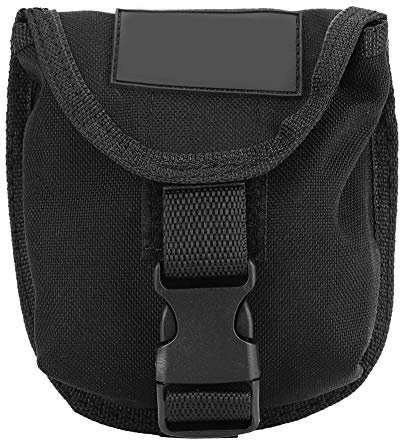 Heaveant Tauchtgewichtstasche, Scuba Weight Pocket, 2KG Scuba Diving Gewichtstasche mit Schnellverschluss zum Tauchen Schnorcheln (Schwarz)