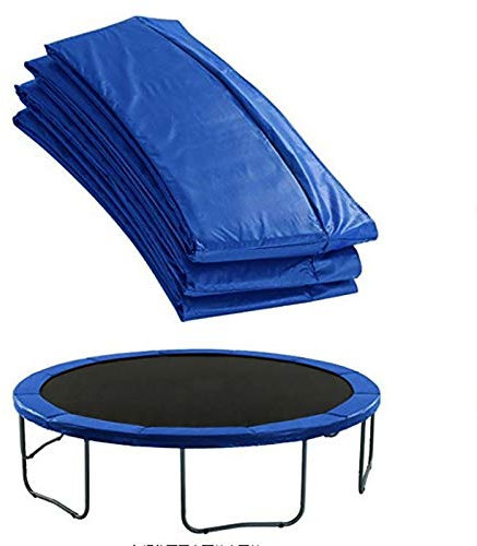 Hmpet Trampolin Randabdeckung 183 244 305 366 427Cm,Trampolin Ersatzteile Federabdeckung 30 cm Breit,Aus PVC PE Für Trampolin,Blau,427cm