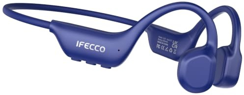 IFECCO Casque Conduction Osseuse Bluetooth 6.0,
