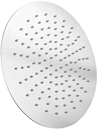 PaulGurkes Duschkopf 30cm rund Edelstahl Hochglanz Regendusche Kopfbrause
