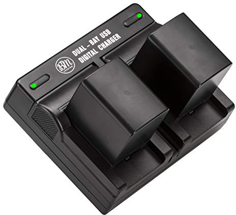 BM 2 BP-820 Batteries and Dual Battery Charger for Canon VIXIA HF G50, HF G60, HF G70, XA40, XA45, XA50, XA55, HFG30, HFG40, HFM301, HFM41, HFM400, XA10, XA11, XA15, XA20, XA25, XA60, XA65, XA70, XA75