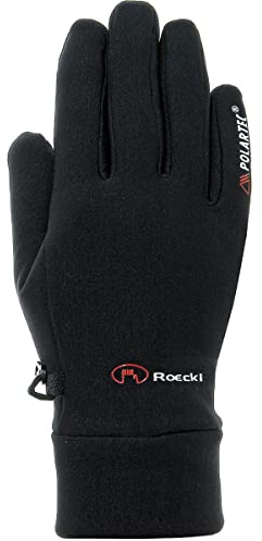 Roeckl Kinder Handschuhe Katla Jr., Schwarz, 6, 3406-800-000