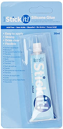 Stick it 30 ml Silicone Silicone Glue Tube, Transparent