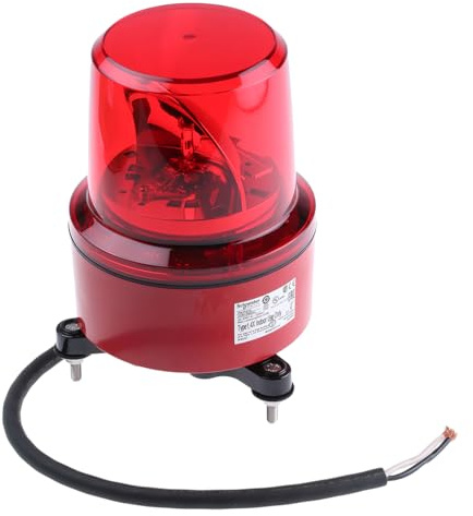 LAMP.GIRATORIA LED 230V ROJA