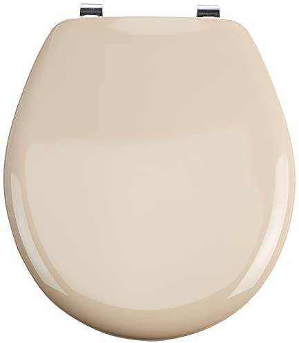 Roca A801390194 - Asiento y tapa, colección Victoria, color visón, 6 x 37 x 44 cm