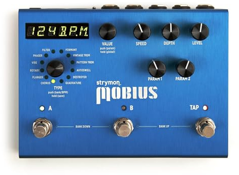 Strymon Mobius Modulation Guitar Effec ts Pedal - Effect for Guitars