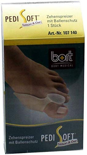 BORT 107 140 PediSoft Zehenspreizer mit Ballenschutz aus Gel