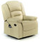 ECODE® Fauteuil Relax électrique Fauteuil de Massage Fauteuil TV Fonction inclinable Vibration Chauffage Massage. 9 Programmes 5 intensités 10 Moteurs. Similicuir Haute Qualité.Vibrant.