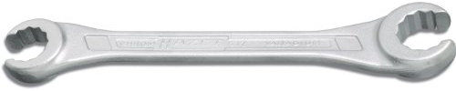 Hazet 612-19X22 Chiave a Doppio Anello Aperto, Argento, Apertura Chiave 19 X 22, Lunghezza 222 mm