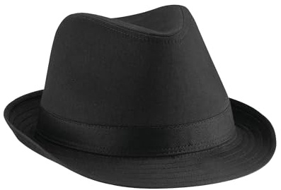 Beechfield Fedora - Black - L