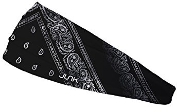 JUNK Brands Big Bang Lite Headband - Moisture-Wicking, Performance Fabric, Non-Slip, Sports Sweatband for Men & Women - One Size - Compton