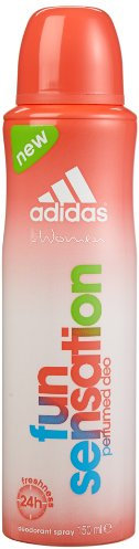 adidas Fun Sensation Deodorant Body Spray 150 ml, 3er Pack (3 x 150 ml)