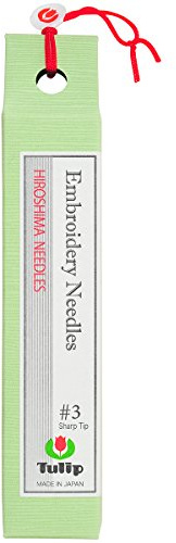 Sewline Tulip Embroidery Needles, Size-3, 8-Pack