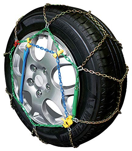 CORA 000142108 Catene da Neve per Auto Grip Tech, 9 mm, Gruppo 8, Gruppo 8, Set di 2