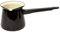 Dexam 17819267 Vintage Turkish Coffee Pot, Enamel, Black, 20.8x10.2x9 cm