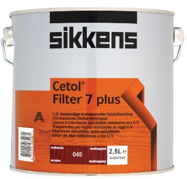 Sikkens SIKCF7PM 2.5L Cetol Filter 7-Plus Translucent Woodstain in Mahogany