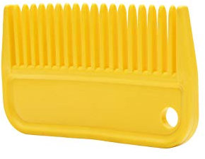 Warendorfer Pferdeliebe Mähnenkamm | Kamm für Mähne und Schweif | mit 2,5 cm langen Zacken| aus Kunststoff | 9,7 x 5,3 cm | für Putzroutine bei Pferden | Farbe variiert | 91108 5