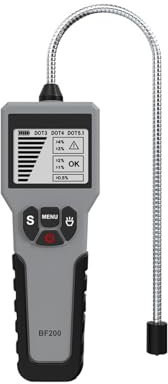 BINGNU Tester per Liquido Freni, Tester for Olio Freni Tester for Olio Freni for Autoveicoli Tester for umidità del Liquido Freni Penna for Test 'Olio Freni per Uso Personale e officine individuali