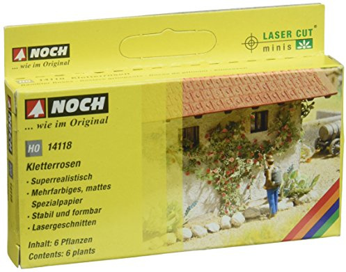 NOCH 14118 Roses (6) Laser Cut Minis Kit