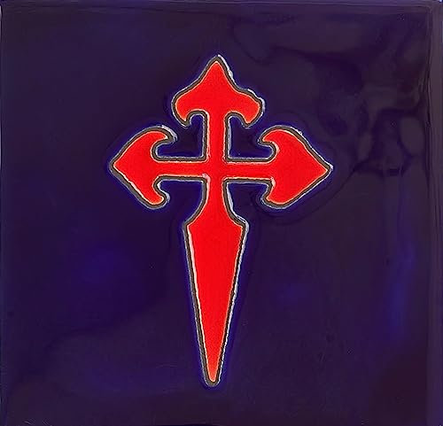 Carreau en céramique Croix de Saint-Jacques