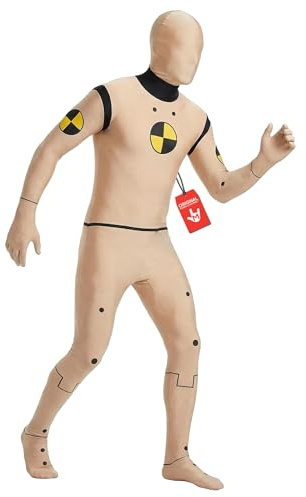 Morphsuits - Crash Test Dummy Pour Hauteur 165-180 Cm - Taille L