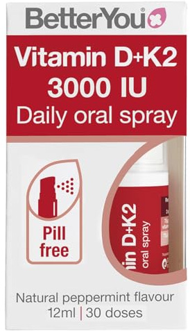 BetterYou Dlux+ Vitaman D + K2 Oral Spray