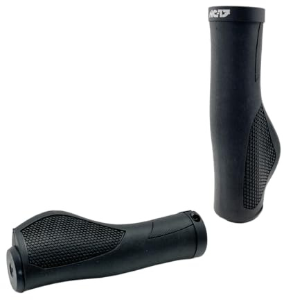 NC-17 1 Ergonom S-PRO Lock On – Manico ergonomico Manubrio per Mountain Bike, Trekking Bike, Tour Bike e per Bicicletta City Bike