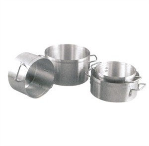 Winco precisión aluminio extra fuerte Salsa Pot, 26 Quart – -1 cada.