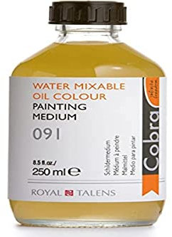 COBRA - Malmittel fuer wassermischbare Oelfarben - 250 ml