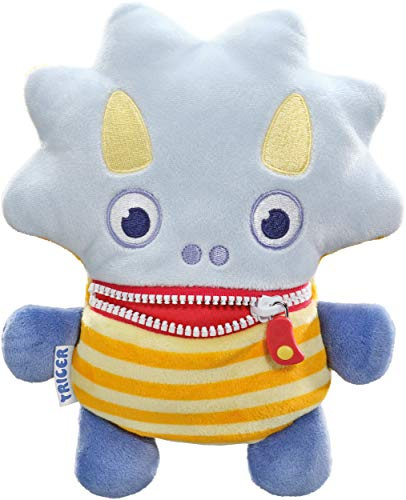 Schmidt Tricer, Small, 21 cm, Edition Dinosaurs: Plush Worry Eater Small, Edition Dinos