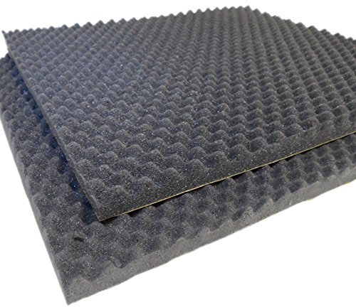 Silent Coat Sound Absorber 35mm 2 Sheet Pack Sound Proofing Foam