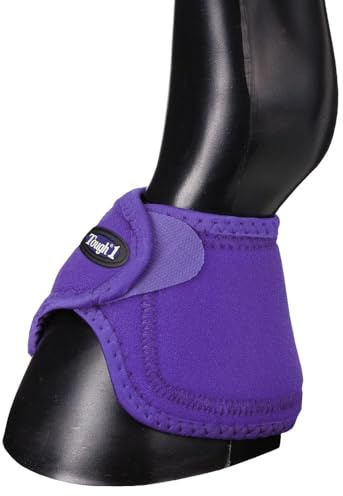 Tough1 No Turn Bell Boots - Purple - Small