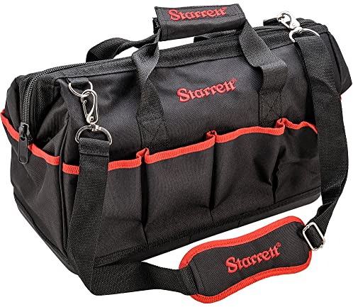 Starrett Tool Bag Organizer - Elektro- und Wartungswerkzeugträger mit 13 Taschen - Multifunktionaler Tragetaschen-Organizer mit verstellbarem Schultergurt